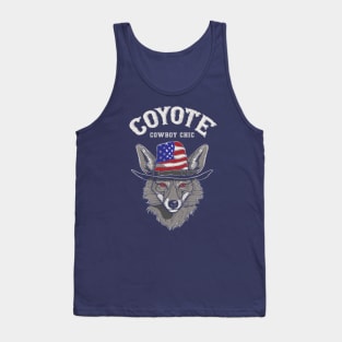 Coyote Cowboy Chic Tank Top